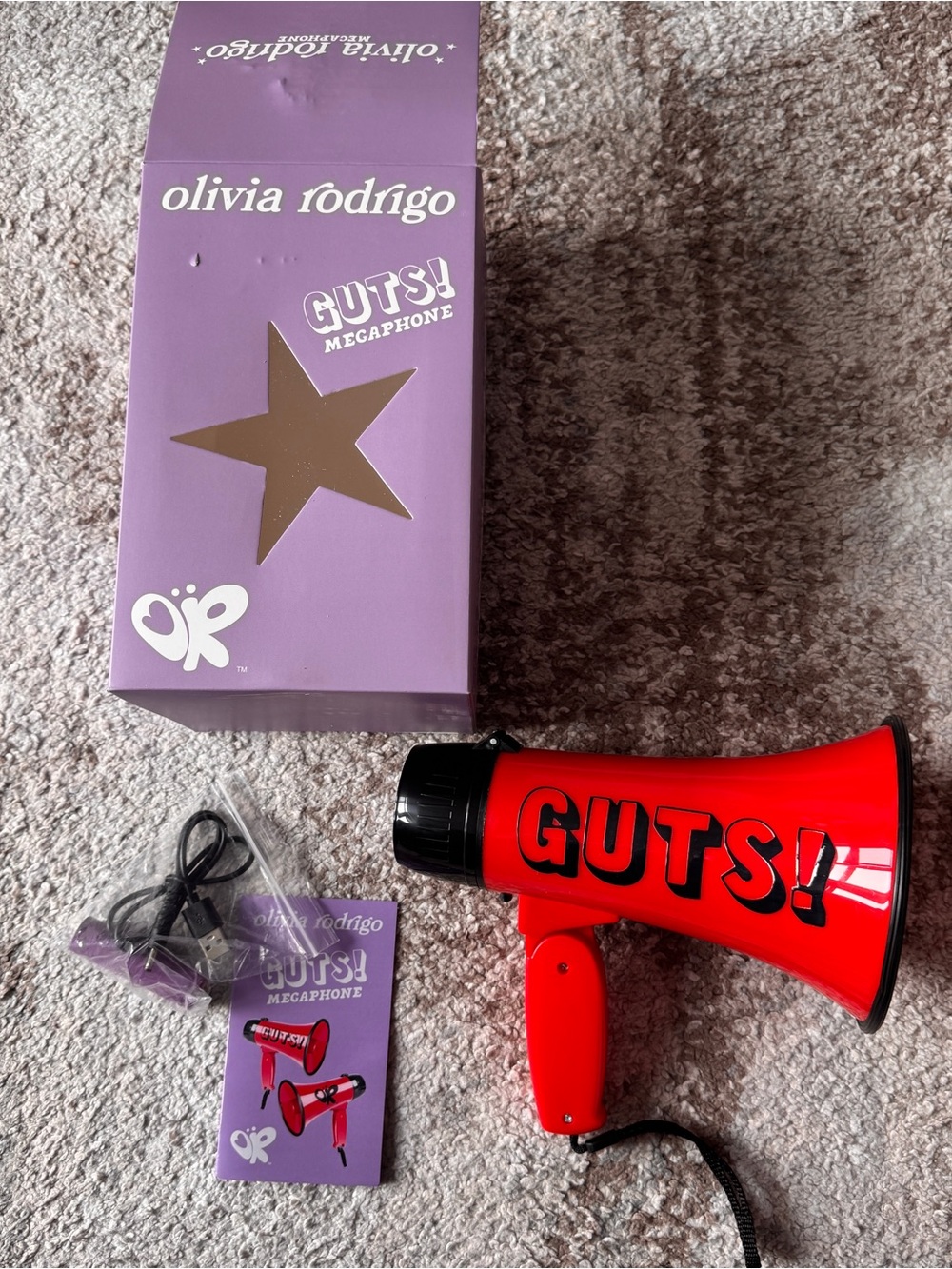 Olivia Rodrigo Megaphone